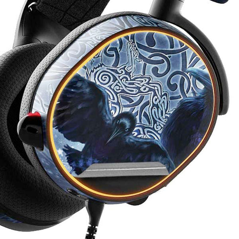 Brigid Ashwood Celtic Raven SteelSeries Arctis 3 Skin